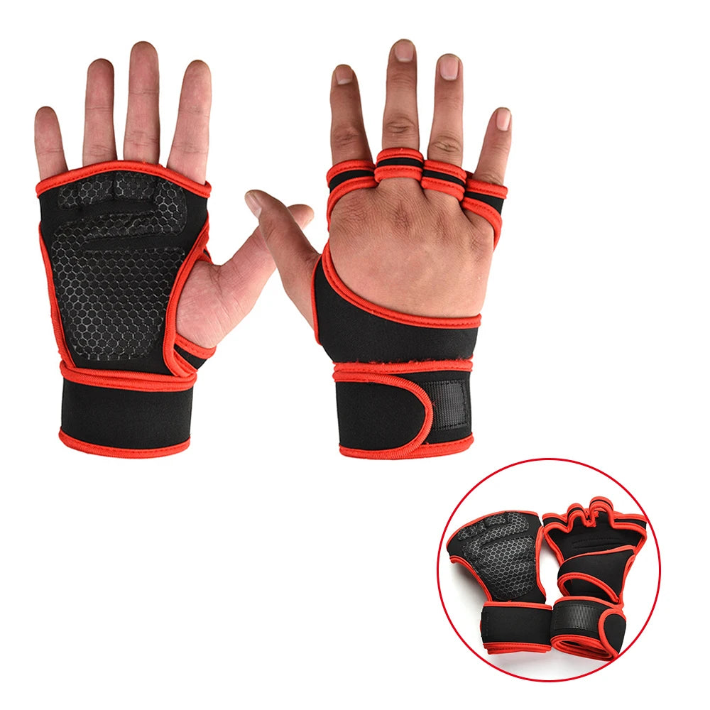 Professional Training Gloves for Men and Women - Fitness, Weightlifting, and Bodybuilding Hand and Wrist Protection